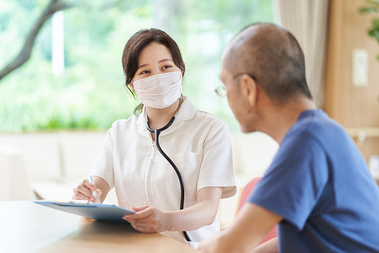 正社員 訪問看護師 訪問求人イメージ